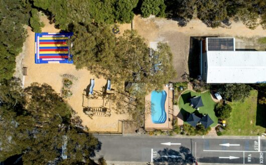 Aerial View of Playground